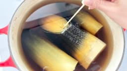 【たけのこのアク抜き】米ぬかなしでもうまくできる重曹を使った茹で方をご紹介 | クラシル